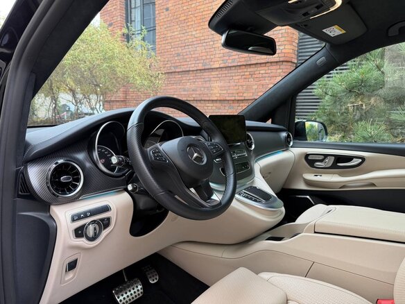 2023 Mercedes-Benz V-Класс Long 300 d длинный III (W447) Рестайлинг, чёрный, 9400000 рублей - вид 13