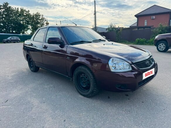 2008 Lada (ВАЗ) Priora I, пурпурный - вид 3