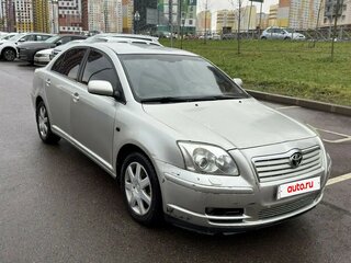 2004 Toyota Avensis II, серебристый, 430000 рублей, вид 3