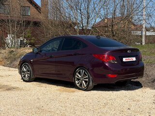 2013 Hyundai Solaris I, фиолетовый, 980000 рублей, вид 4
