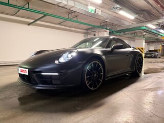 2021 Porsche 911 Carrera 4S VIII (992), чёрный, 19000000 рублей, вид 1