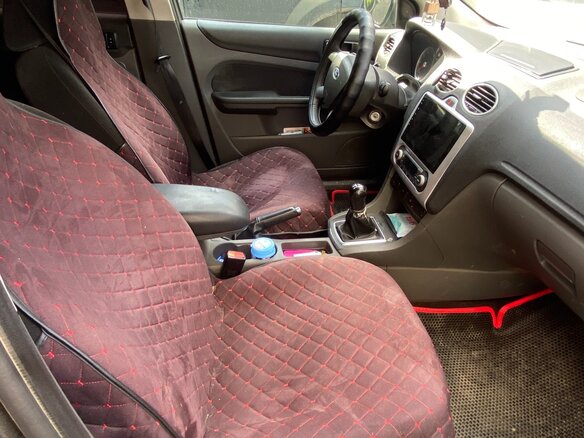 2007 Ford Focus II, чёрный, 310000 рублей - вид 6