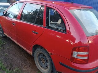 2006 Skoda Fabia I Рестайлинг, красный, 205000 рублей, вид 3