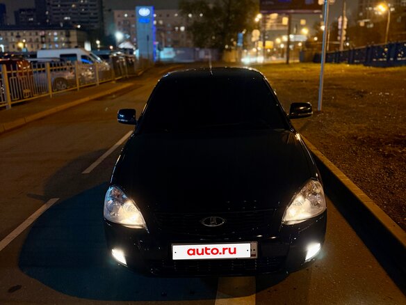 2013 Lada (ВАЗ) Priora I Рестайлинг, чёрный, 500000 рублей - вид 5