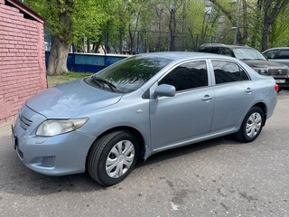 2007 Toyota Corolla X (E140, E150), голубой, 750000 рублей, вид 1