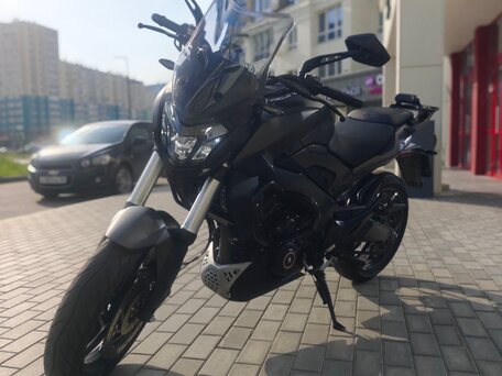2023 Bajaj Dominar 400, чёрный, 390000 рублей, вид 2
