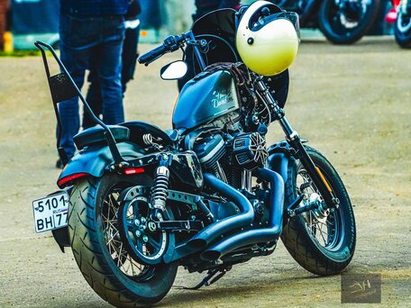2011 Harley-Davidson Forty-Eight, чёрный, 899000 рублей, вид 1