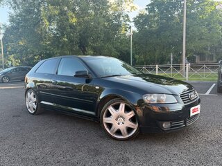 2004 Audi A3 II (8P), чёрный, 630000 рублей, вид 2