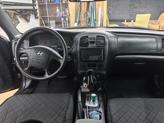 2006 Hyundai Sonata ТагАЗ IV (EF) Рестайлинг, чёрный, 395000 рублей, вид 5