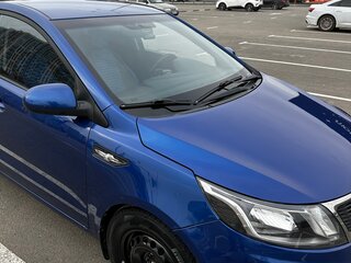 2011 Kia Rio 4-speed III, синий, 1100000 рублей, вид 3