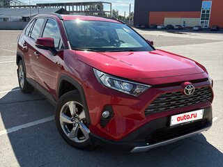 2021 Toyota RAV4 V (XA50), красный, 3550000 рублей, вид 4