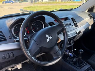 2012 Mitsubishi Lancer X Рестайлинг, синий, 630000 рублей, вид 5