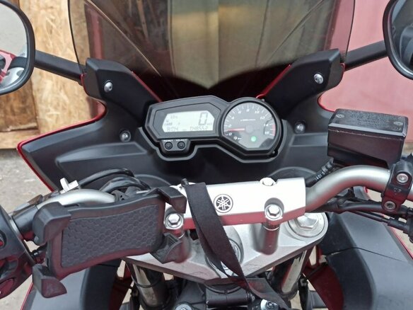 2007 Yamaha FZ6, красный, 450000 рублей - вид 1