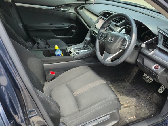 2018 Honda Civic X, синий, 1490000 рублей - вид 6