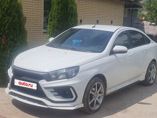 2019 Lada (ВАЗ) Vesta I, белый, 1120000 рублей, вид 1