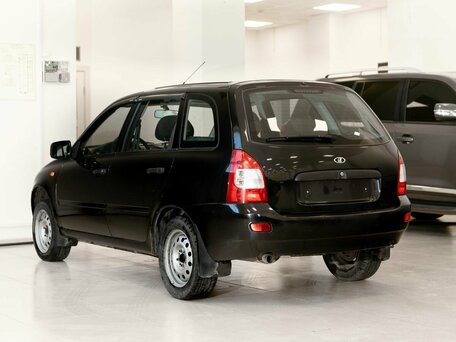 2013 Lada (ВАЗ) Kalina I, чёрный, 450000 рублей, вид 4