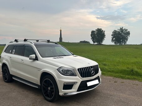 2015 Mercedes-Benz GL-Класс 400 II (X166), белый, 2900000 рублей, вид 2