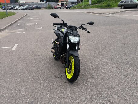 2018 Yamaha MT-07 (FZ-07), серый, 720000 рублей, вид 5