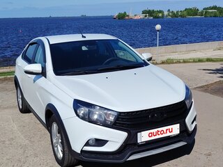2019 Lada (ВАЗ) Vesta Cross I, белый, 1040000 рублей, вид 2