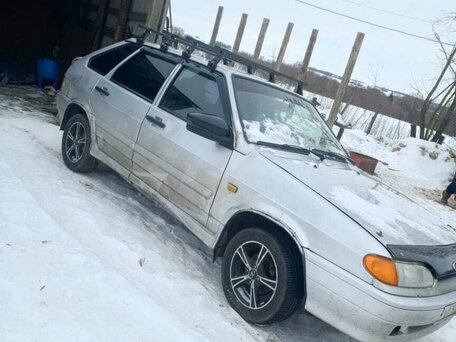 2010 Lada (ВАЗ) 2114, серебристый, 120000 рублей, вид 3