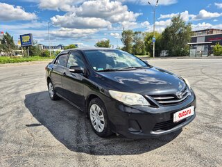 2012 Toyota Corolla X (E140, E150) Рестайлинг, чёрный, 1400000 рублей, вид 1