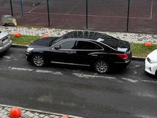 2012 Hyundai Equus II, чёрный, 1399500 рублей, вид 3