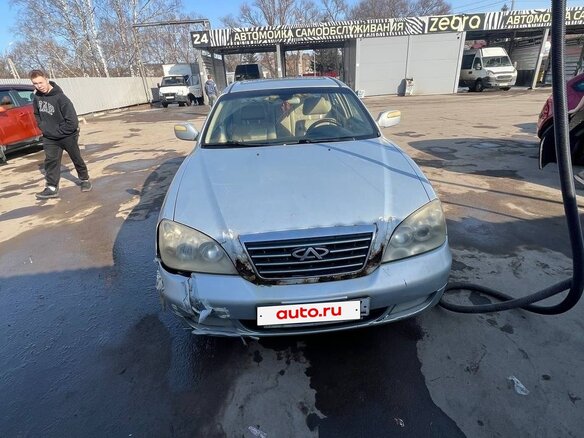 2006 Chery Oriental Son (B11), серебристый, 165000 рублей