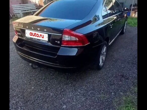 2012 Volvo S80 II Рестайлинг, чёрный, 1450000 рублей - вид 2