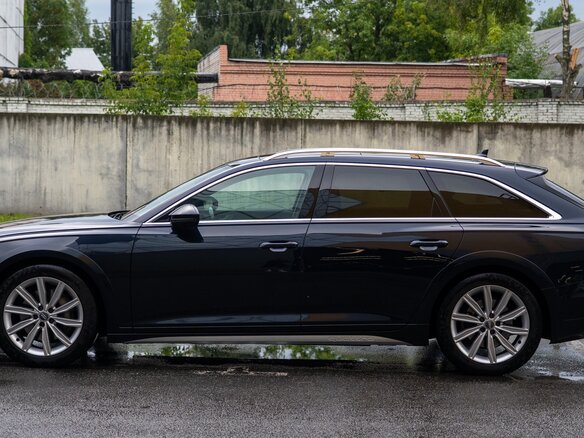 2020 Audi A6 allroad 45 TDI IV (C8), синий, 5450000 рублей - вид 8