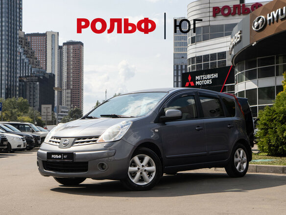 2008 Nissan Note I Рестайлинг, серый