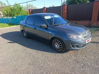 2016 Lada (ВАЗ) Granta I, серый, 620000 рублей, вид 4