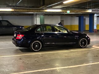 2008 Mercedes-Benz C-Класс 280 III (W204), синий, 1350000 рублей, вид 2