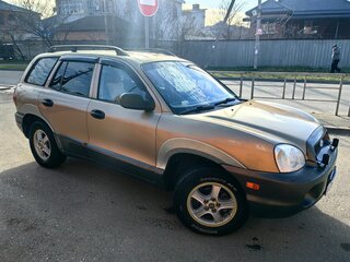 2001 Hyundai Santa Fe I, золотистый, 650000 рублей, вид 2