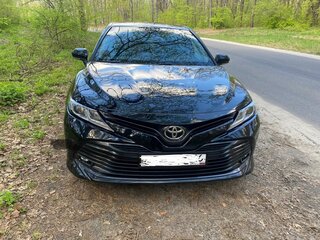 2018 Toyota Camry VIII (XV70), чёрный, 2800000 рублей, вид 3