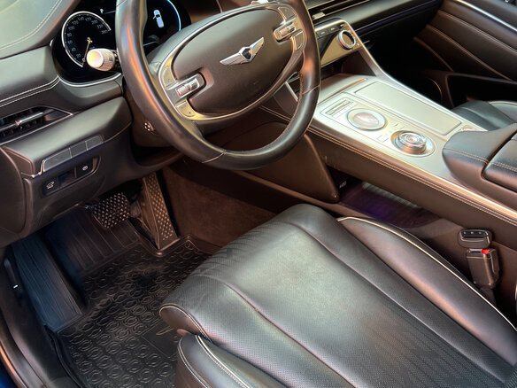 2021 Genesis GV80 I, синий, 5300000 рублей - вид 6