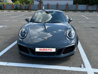 2017 Porsche 911 Carrera 4 GTS VII (991) Рестайлинг, серебристый, 12600000 рублей, вид 2