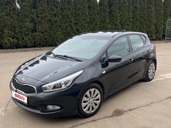 2012 Kia Ceed II, чёрный, 1120000 рублей
