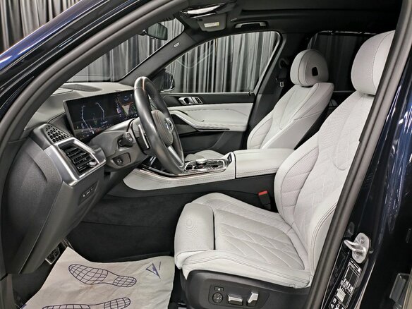 2024 BMW X5 30d IV (G05/G18) Рестайлинг, синий, 11990000 рублей - вид 10