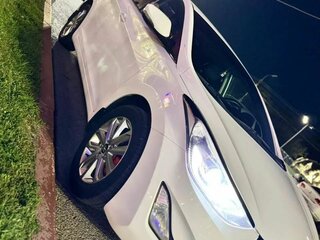 2014 Hyundai Elantra V (MD), белый, 1250000 рублей, вид 5