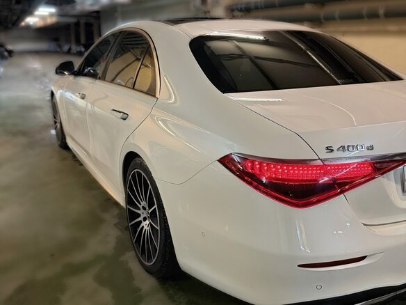 2021 Mercedes-Benz S-Класс 400 d 4MATIC VII (W223), белый - вид 7