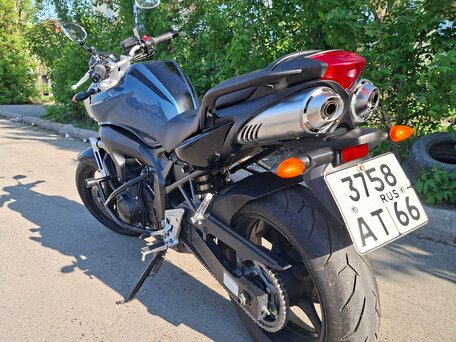 2006 Yamaha FZ6, синий, 550000 рублей, вид 4