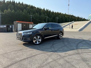 2016 Audi Q7 II (4M), синий, 3870000 рублей, вид 2