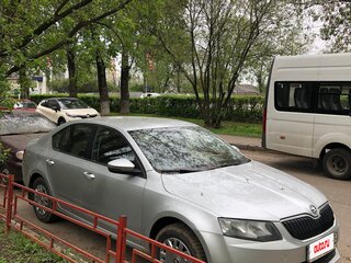 2014 Skoda Octavia III (A7), серебристый, 780000 рублей, вид 4