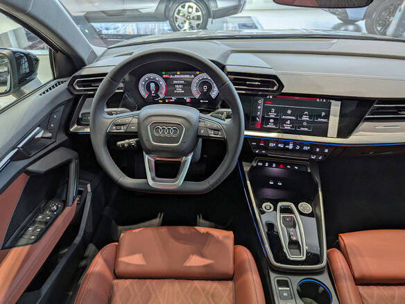 2025 Audi A3 Sportback 35 TFSI IV (8Y) Рестайлинг, серый, 4190000 рублей - вид 31