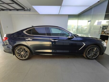 2018 Genesis G70 I, синий, 1799000 рублей, вид 4