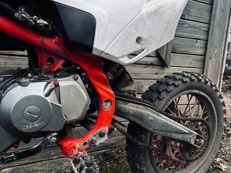 2021 BSE MX 125, красный, 68000 рублей, вид 5