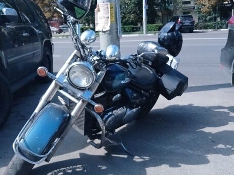 2002 Suzuki Intruder 800, синий, 430000 рублей, вид 3