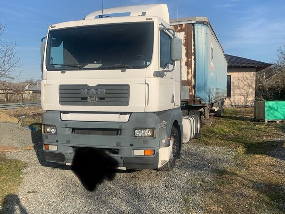 2002 MAN TGA, белый, 3500000 рублей