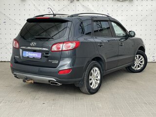 2011 Hyundai Santa Fe II Рестайлинг, серый, 960000 рублей, вид 4