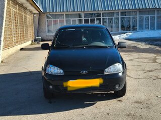 2010 Lada (ВАЗ) Kalina I, чёрный, 210000 рублей, вид 1